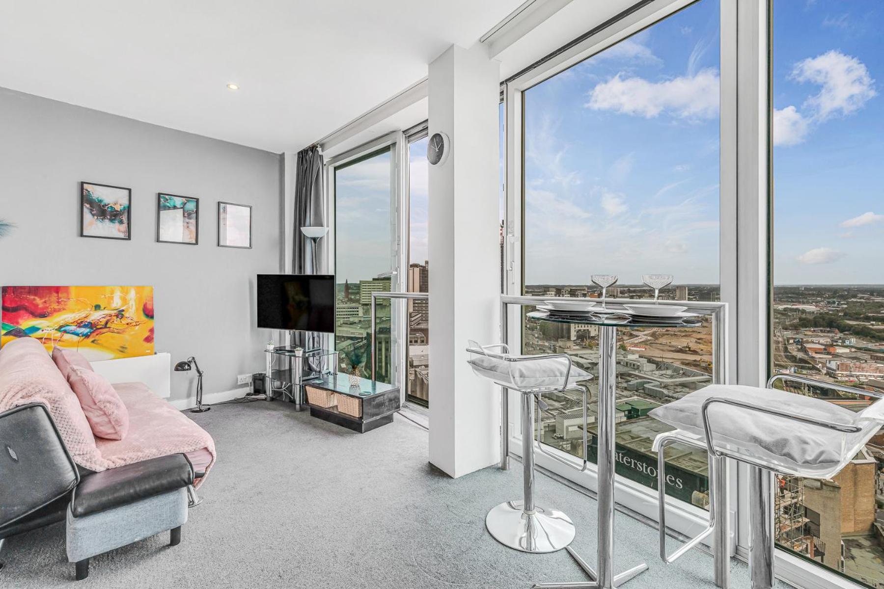 2-Bed Studio At The Heart Of Birmingham City Center Zewnętrze zdjęcie